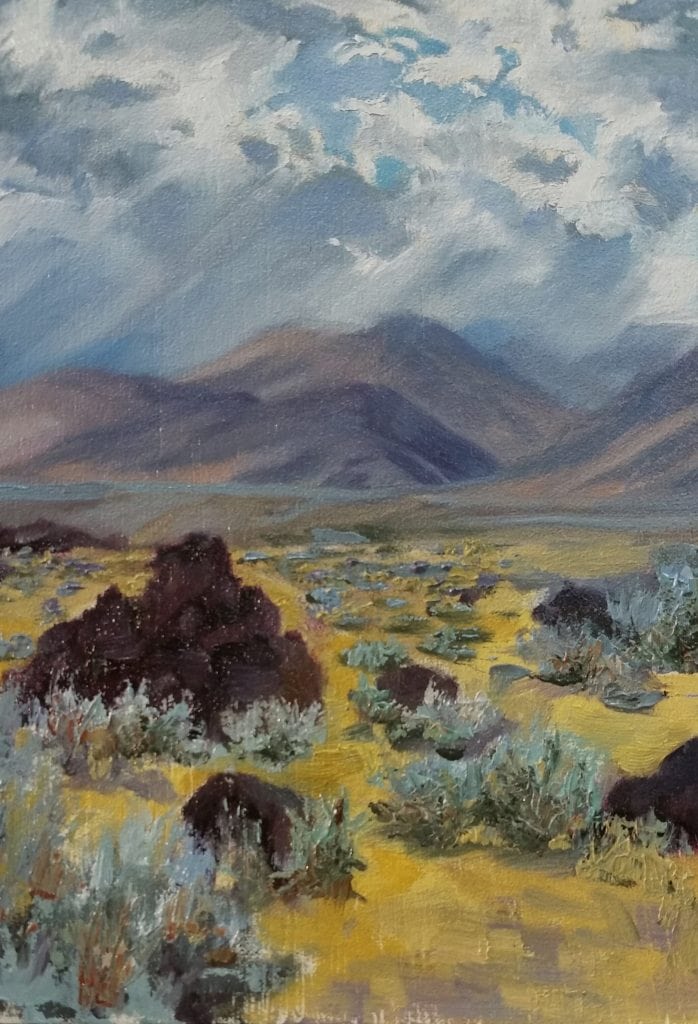 Great Basin Basalt Painting