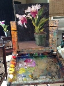 Open BoxMKyokoIshigami One Palette Garage for warm colors, another for cool colors on an Easy L Versa