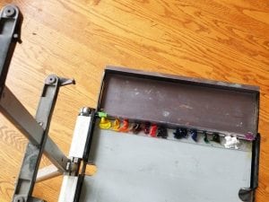 Palette Garage Used with Soltek Easel